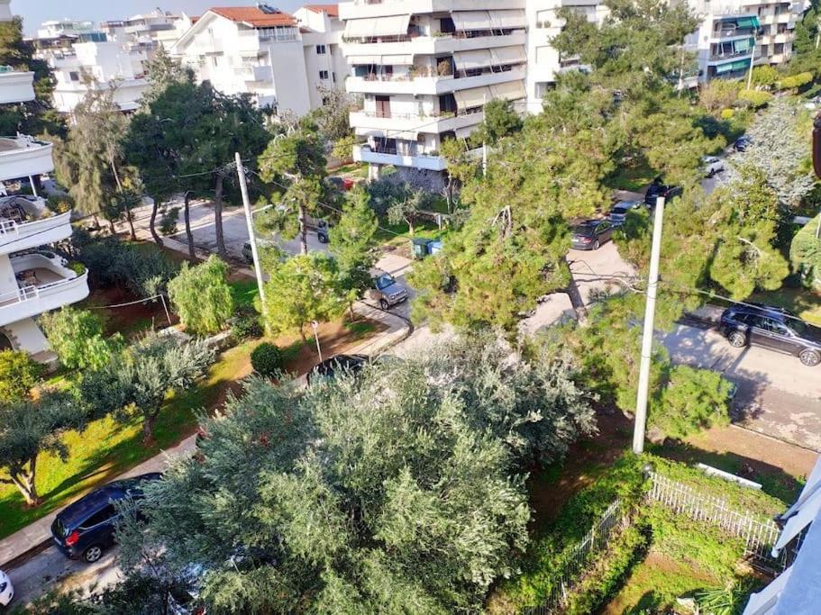 Spacious Apt! Glyfada Downtown! Next To The Beach! Appartement Athene Buitenkant foto